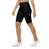 MW Purple Biker Shorts